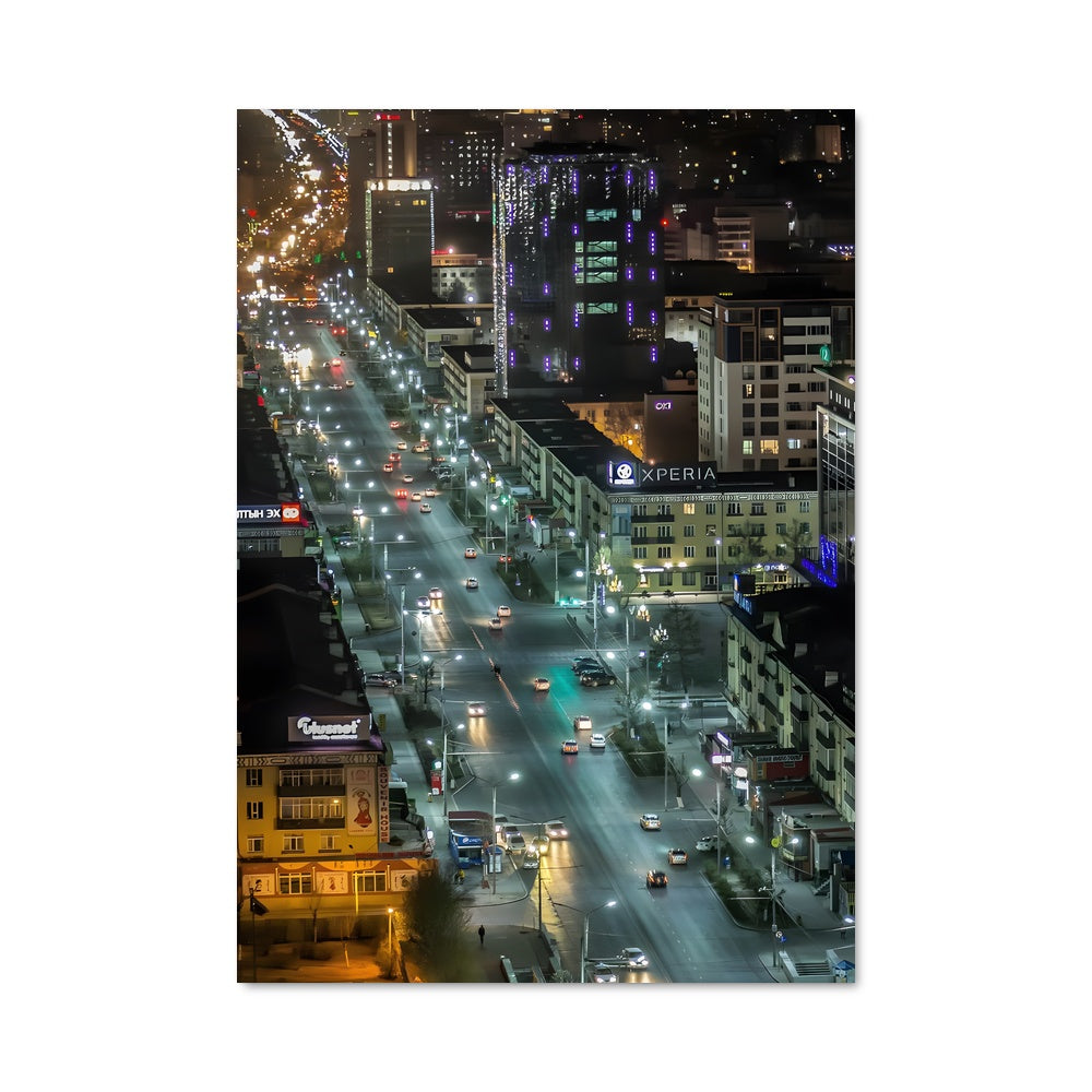 Poster Nuit Ulaanbaatar