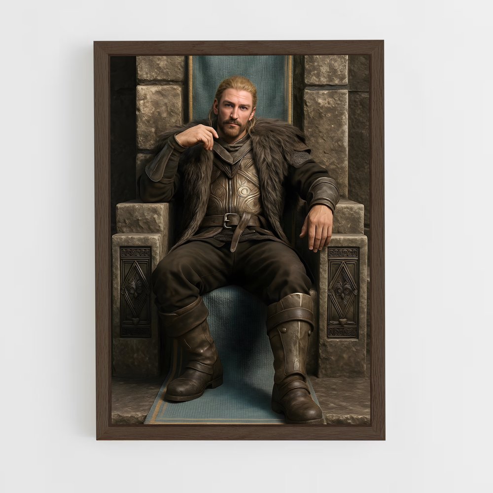 ap-ulfric stormcloak-1 cadre Bois foncé