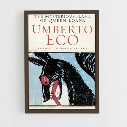 ap-umberto eco-6 cadre Bois foncé