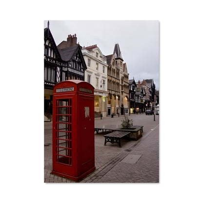 Poster Cabine Rouge