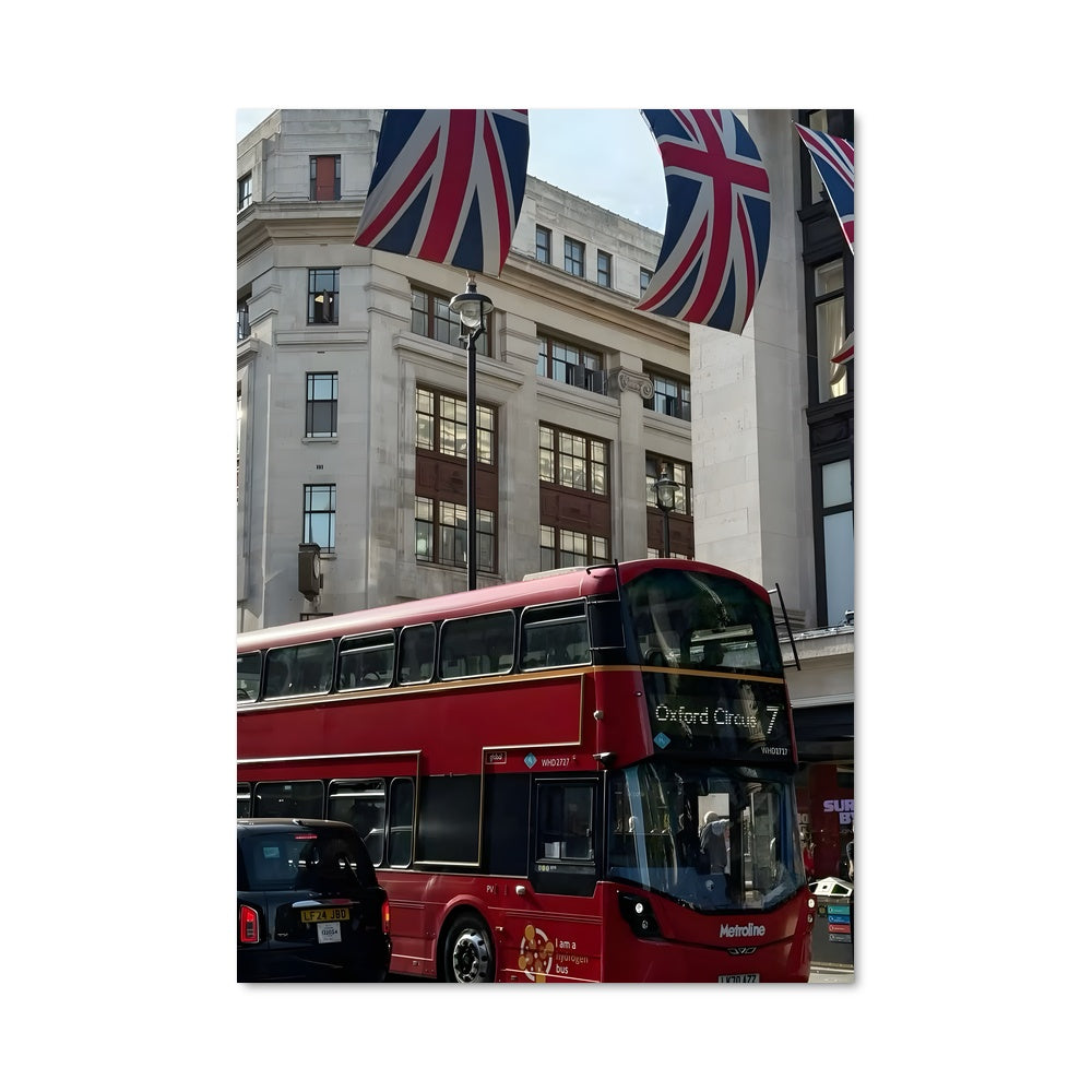 Poster Big Ben Bus