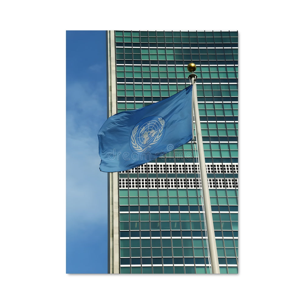 Poster Drapeau de l'Unité