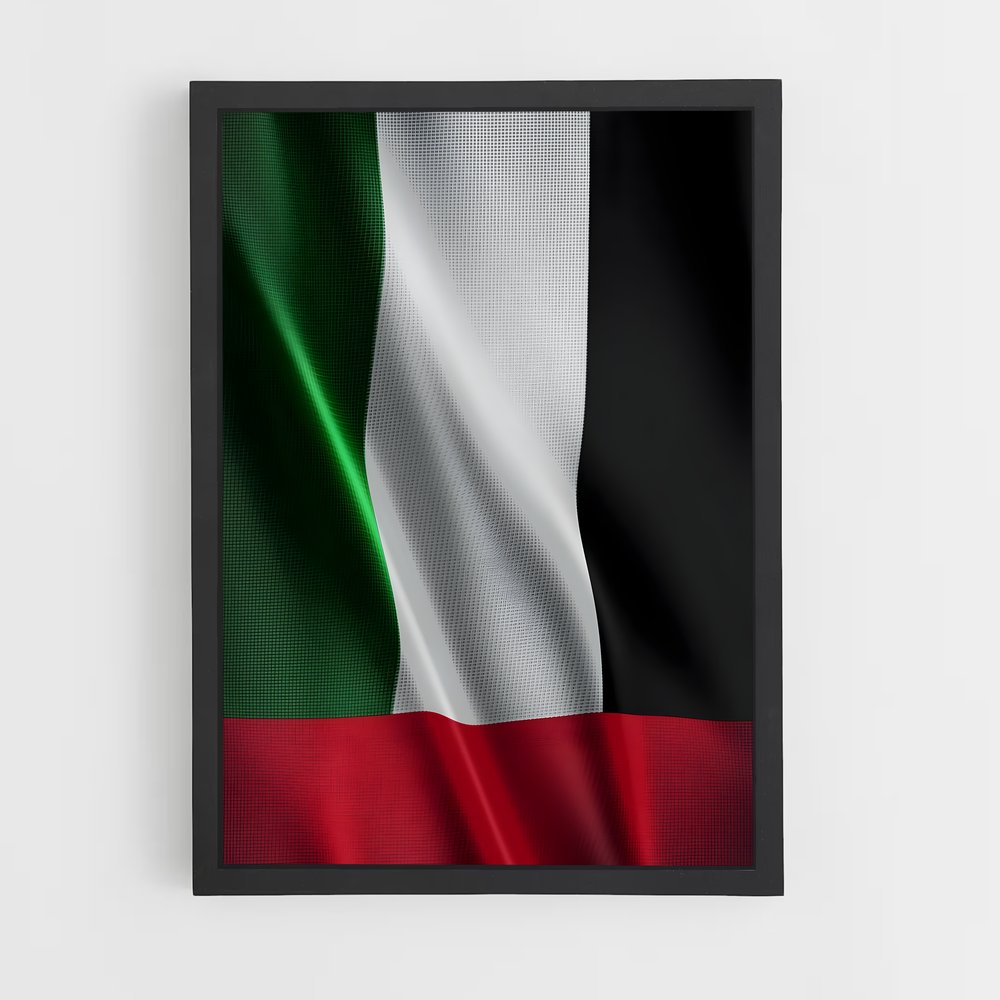 ap-united arab emirates flag-1 cadre Noir