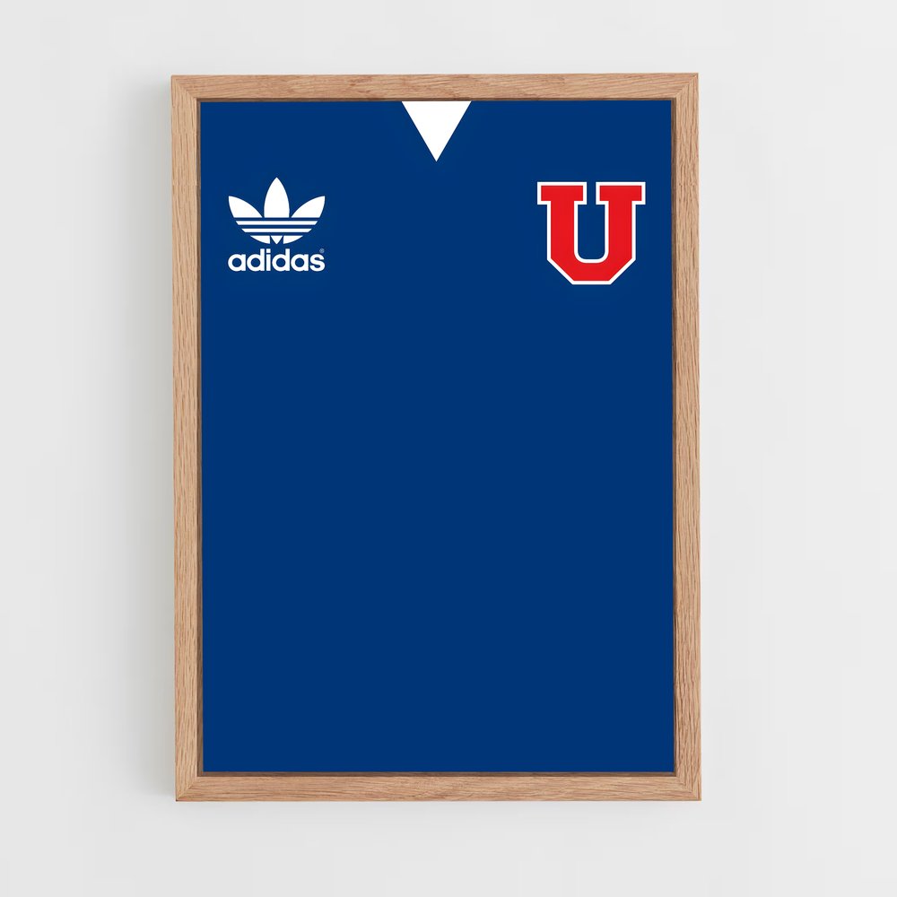 ap-universidad de chile football club-6 cadre Bois clair