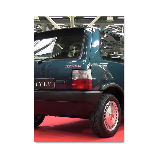 Poster Turbo Vert