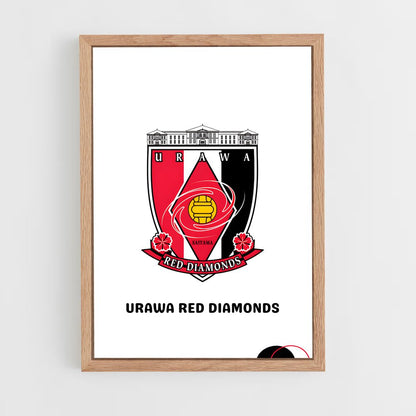 ap-urawa red diamonds-3 cadre Bois clair