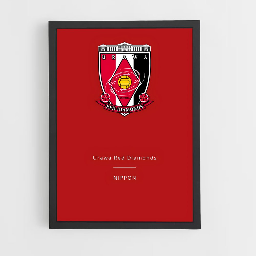 ap-urawa red diamonds-4 cadre Noir
