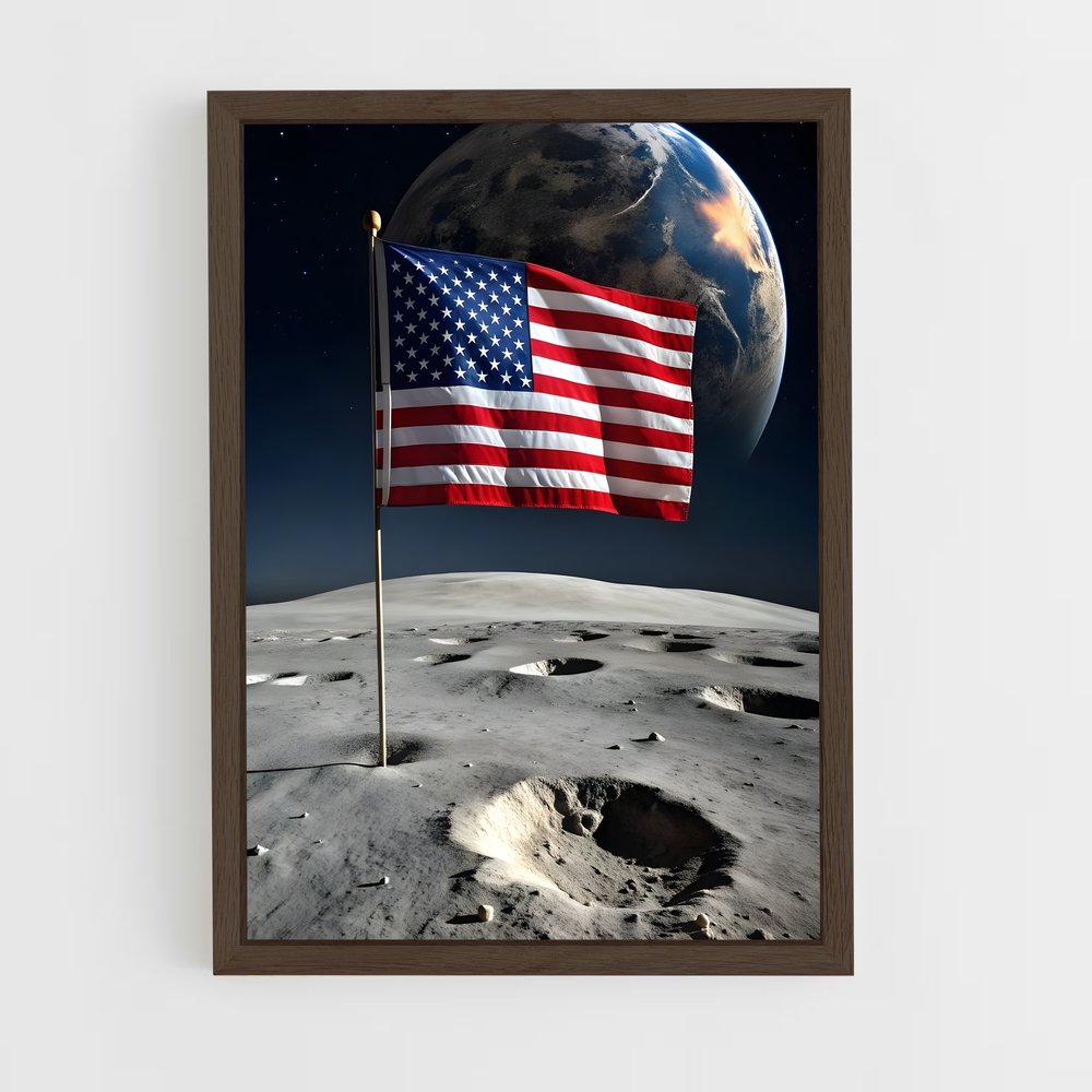 ap-usa today-8 cadre Bois foncé