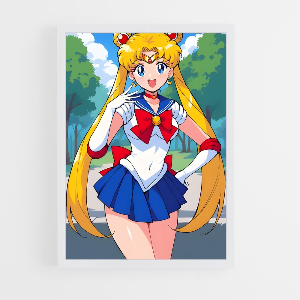 ap-usagi tsukino-1 cadre Blanc