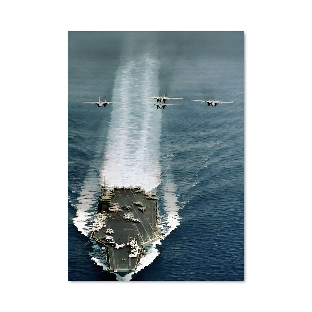 Poster L'USS Eisenhower en Mission
