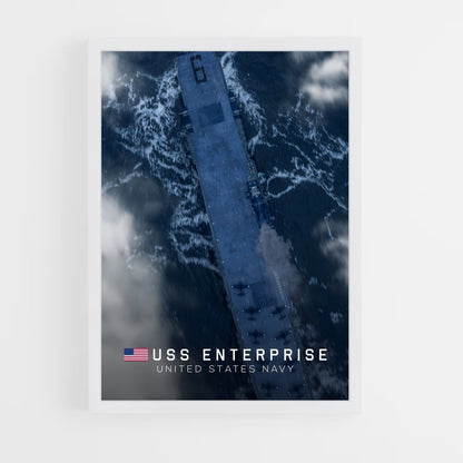 ap-uss enterprise-2 cadre Blanc