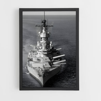 ap-uss iowa-2 cadre Noir