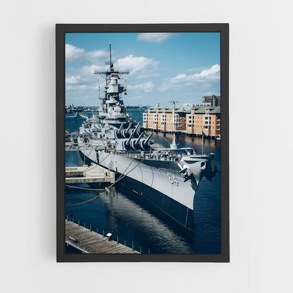 ap-uss wisconsin-4 cadre Noir