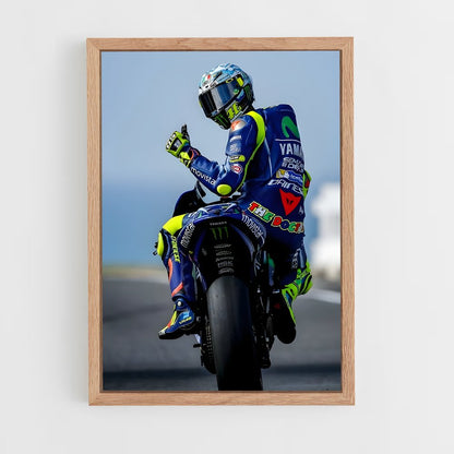 ap-valentino rossi-1 cadre Bois clair