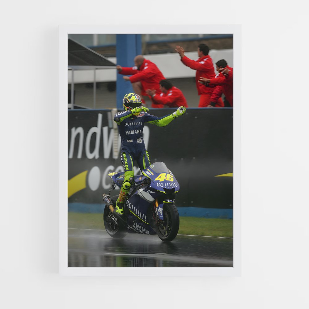 ap-valentino rossi-2 cadre Blanc