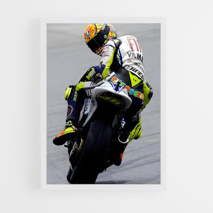 ap-valentino rossi-5 cadre Blanc