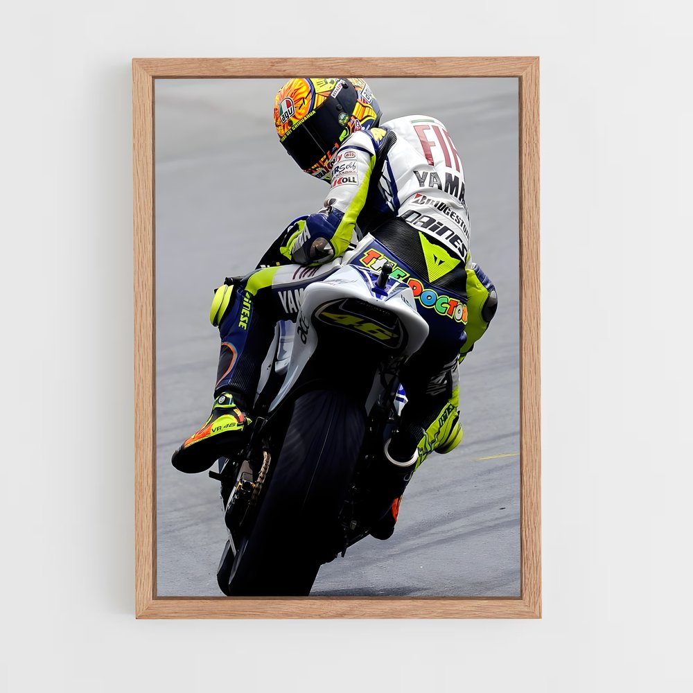 ap-valentino rossi-5 cadre Bois clair