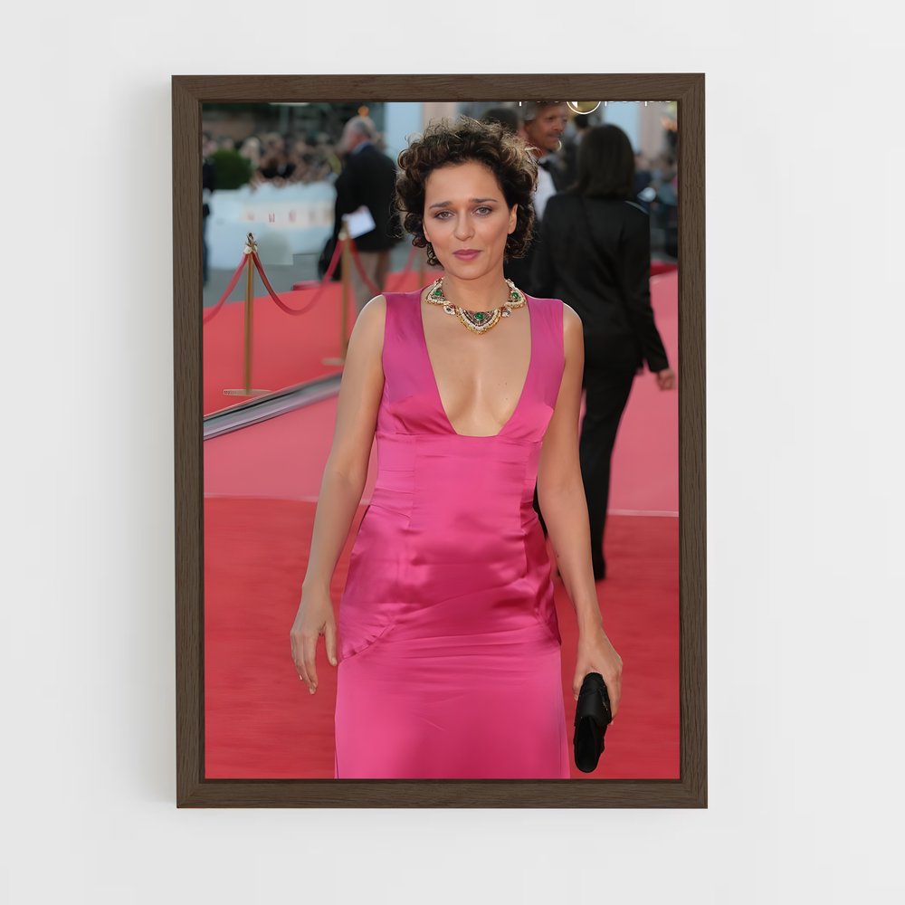 ap-valeria golino-8 cadre Bois foncé