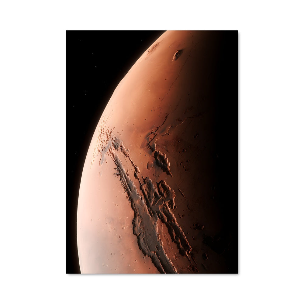 Poster L'Oasis Martienne