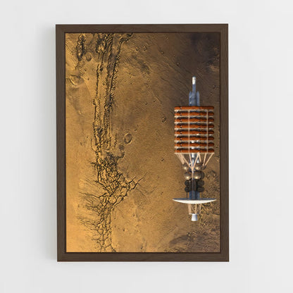 ap-valles marineris-9 cadre Bois foncé