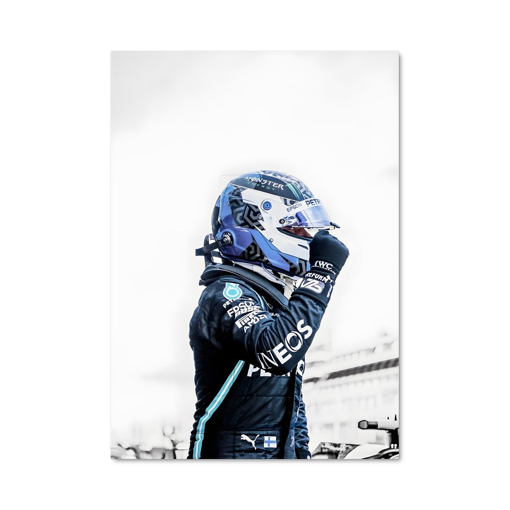 Poster Valtteri on Wheels