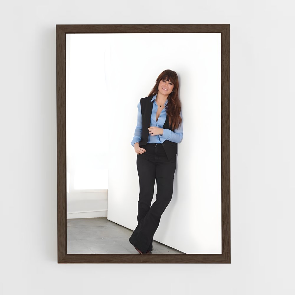 ap-vanesa martin-6 cadre Bois foncé