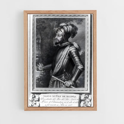 ap-vasco nunez de balboa-1 cadre Bois clair