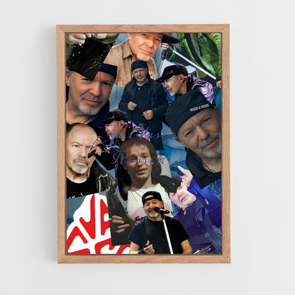 ap-vasco rossi-10 cadre Bois clair