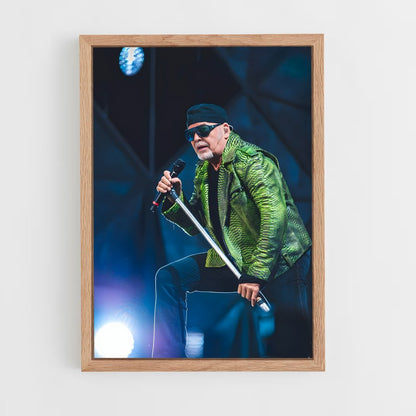 ap-vasco rossi-8 cadre Bois clair