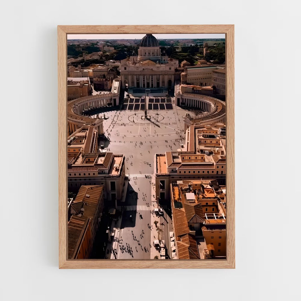 ap-vatican city-9 cadre Bois clair