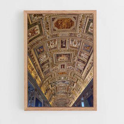 ap-vatican museums-6 cadre Bois clair