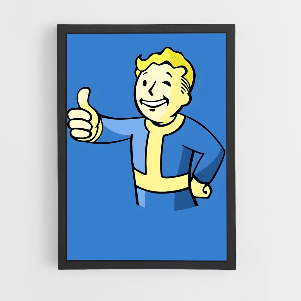 ap-vault boy-1 cadre Noir