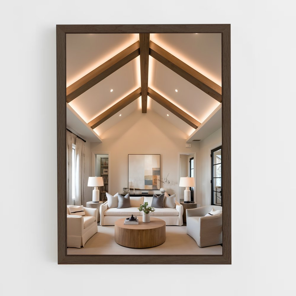 ap-vaulted ceilings-10 cadre Bois foncé