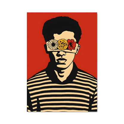 Poster L'Œil de la Fleur