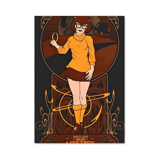 Poster Mystère en Jaune