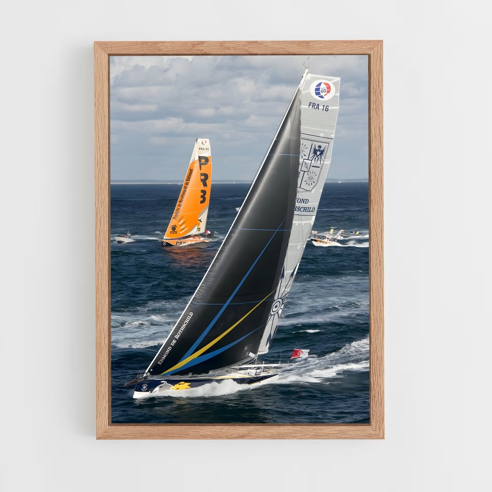 ap-vendee globe sailing-2 cadre Bois clair