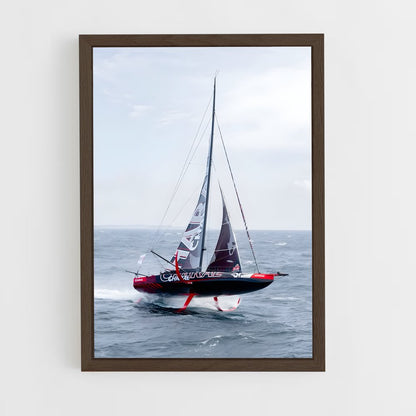 ap-vendee globe sailing-5 cadre Bois foncé