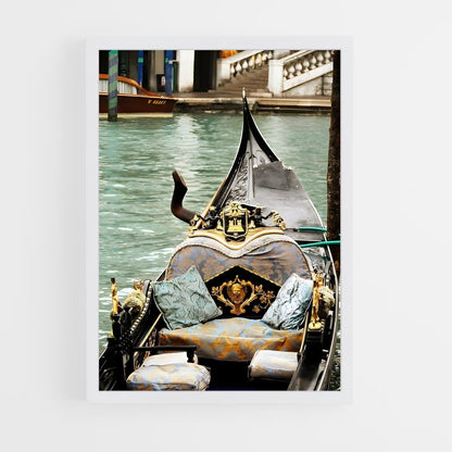 ap-venetian gondola-13 cadre Blanc