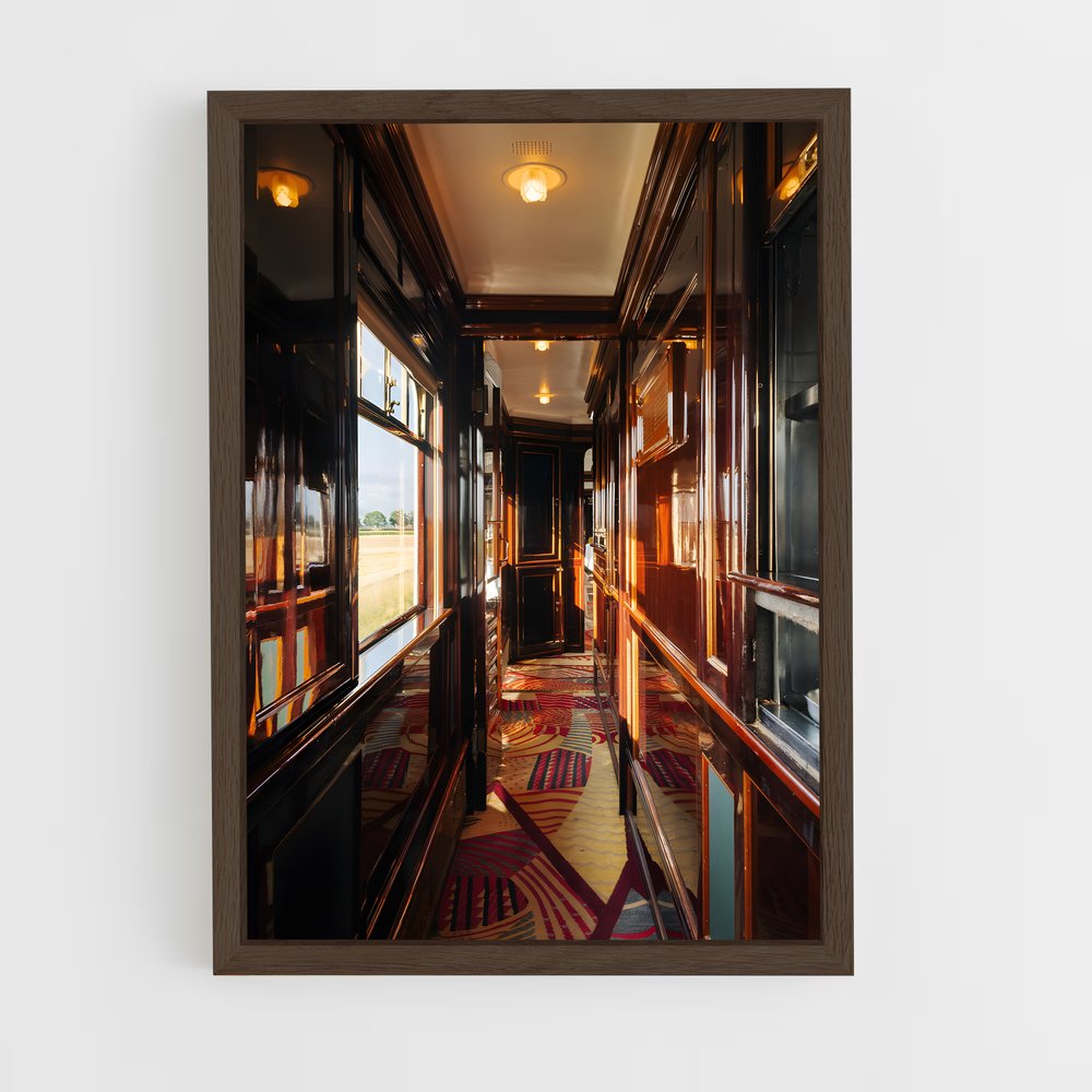 ap-venice simplon orient express-4 cadre Bois foncé