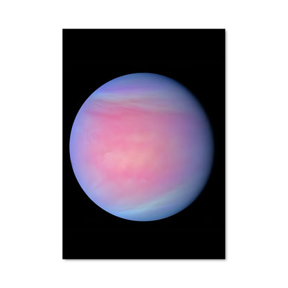 Poster Saturne Éthéré