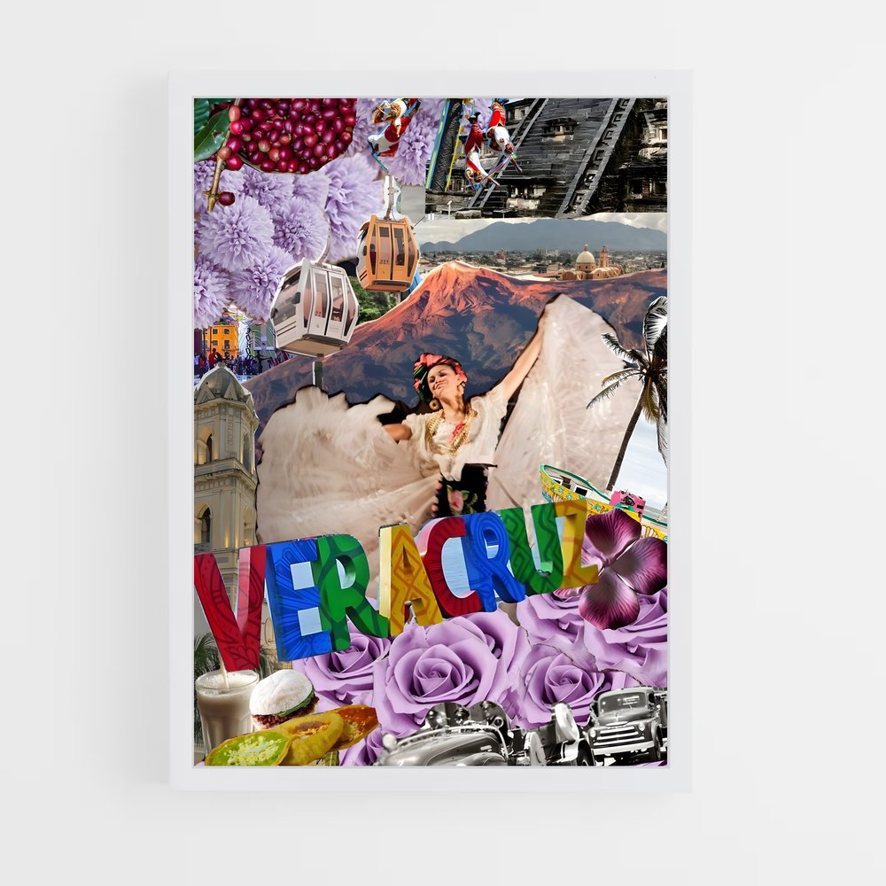 ap-veracruz flag-1 cadre Blanc