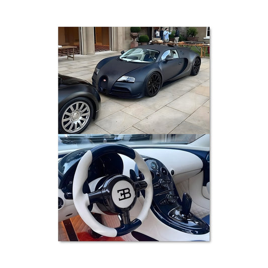 Poster Veyron en Piste