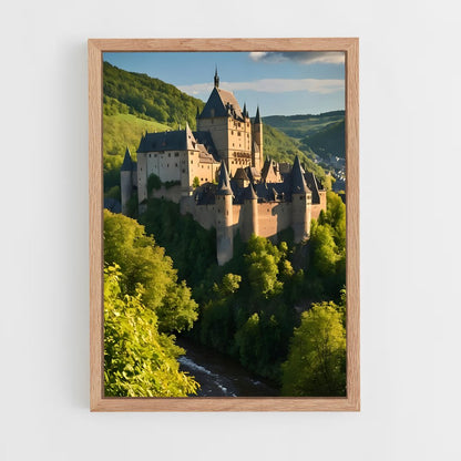 ap-vianden castle-1 cadre Bois clair
