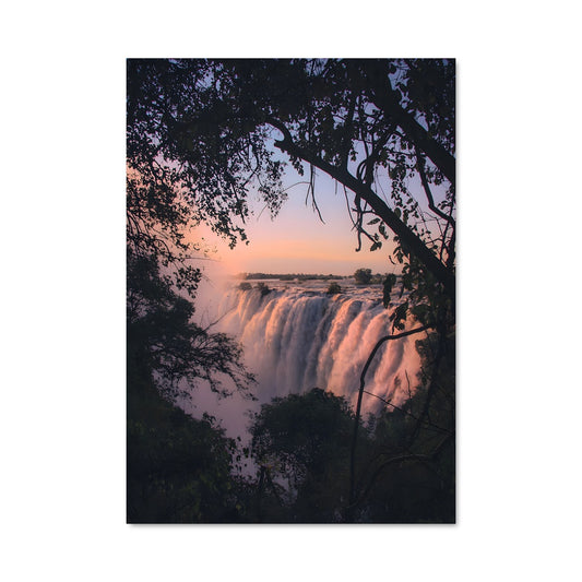 Poster Crépuscule sur les Chutes