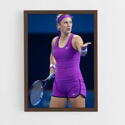 ap-victoria azarenka-4 cadre Bois foncé