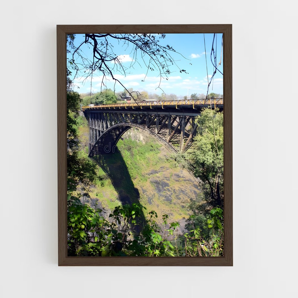 ap-victoria falls bridge-4 cadre Bois foncé