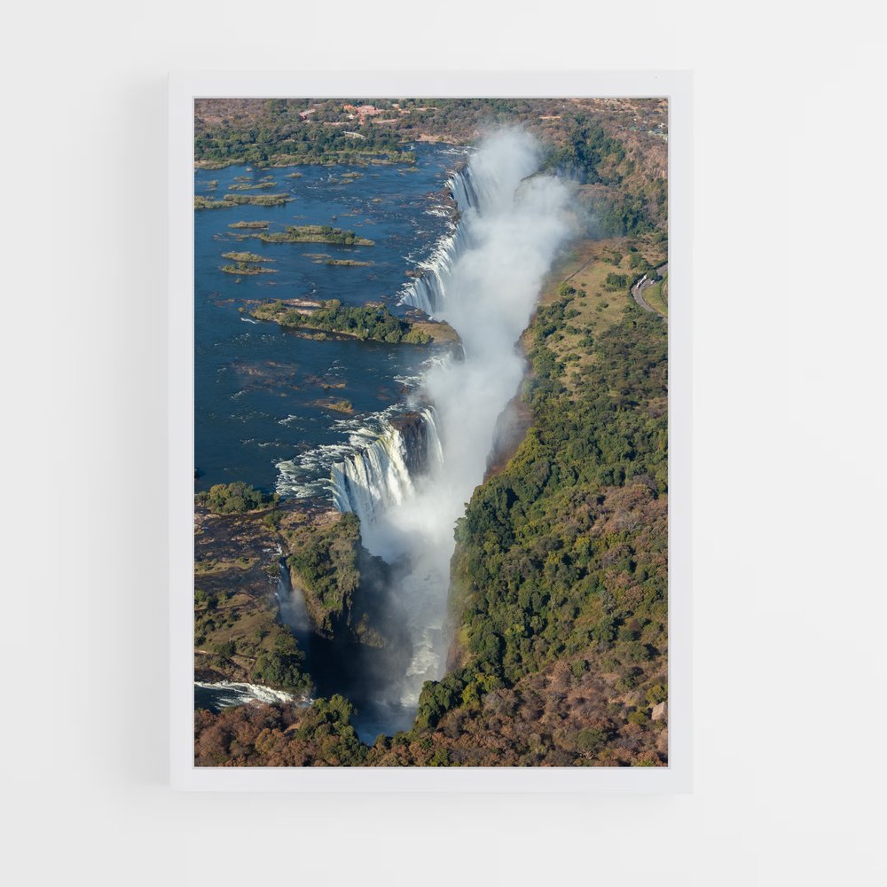 ap-victoria falls zimbabwe-1 cadre Blanc