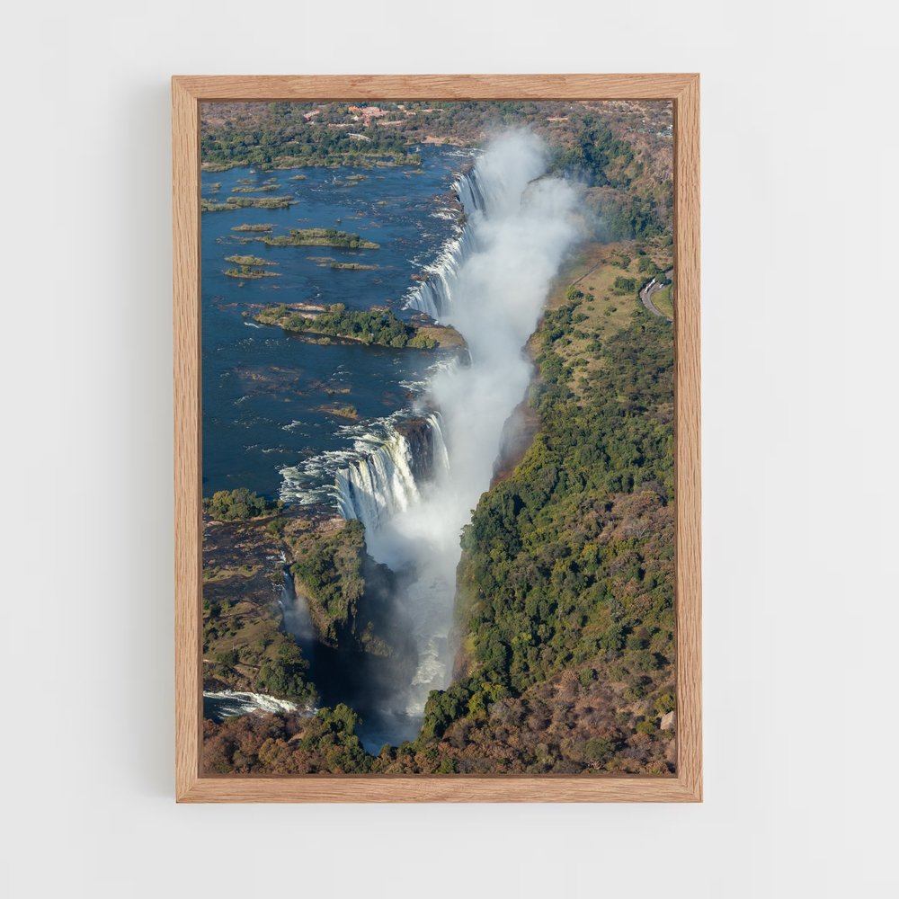 ap-victoria falls zimbabwe-1 cadre Bois clair