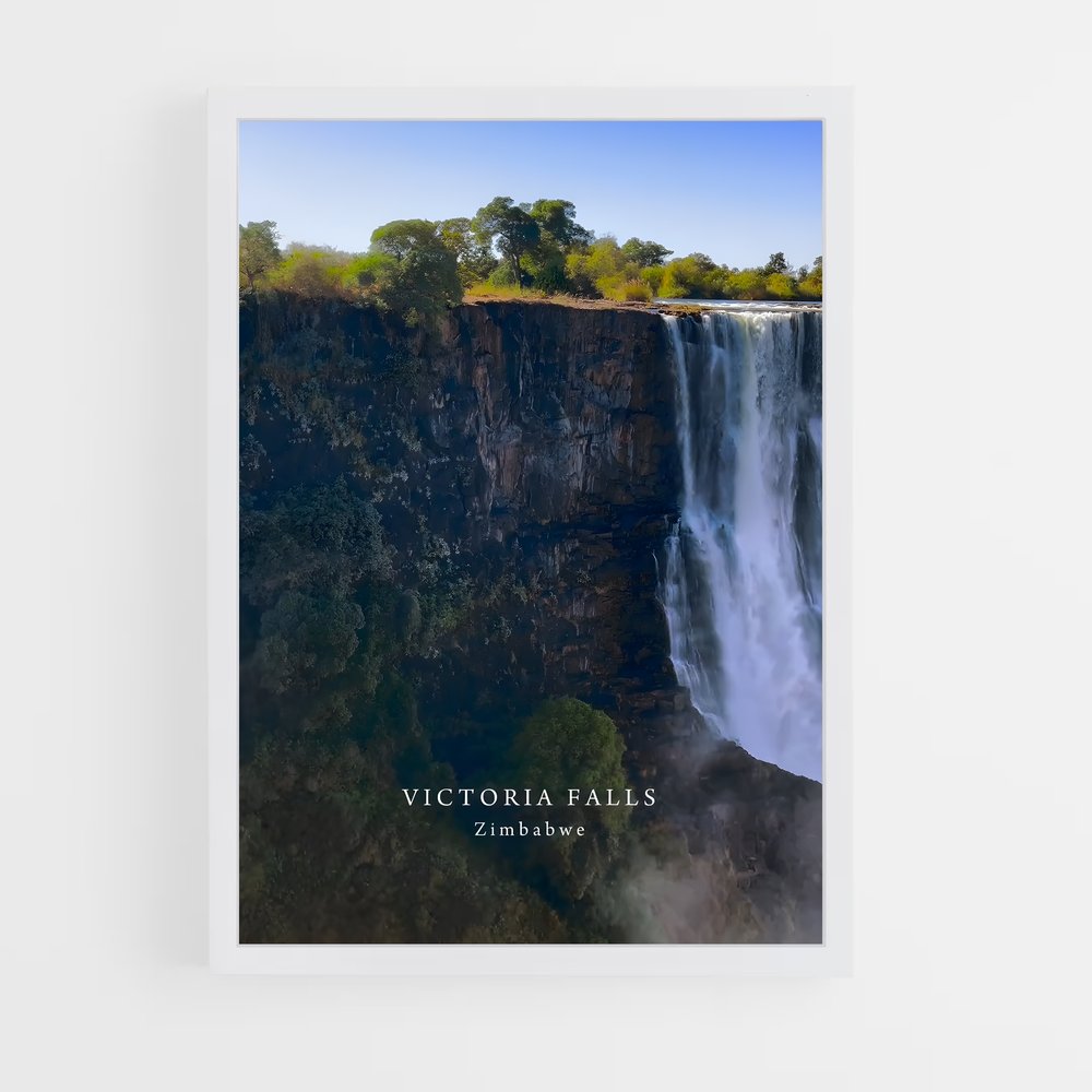 ap-victoria falls zimbabwe-2 cadre Blanc