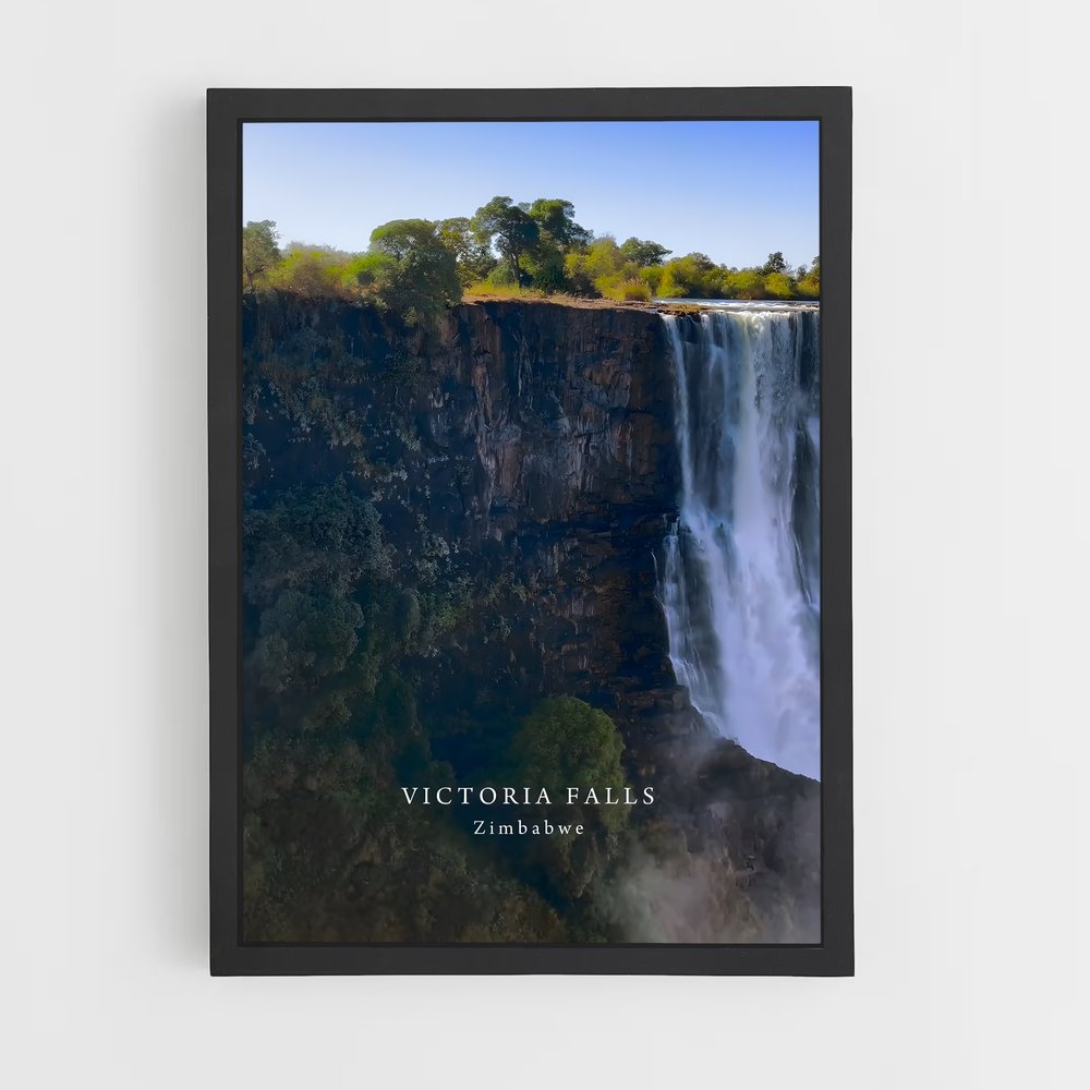 ap-victoria falls zimbabwe-2 cadre Noir